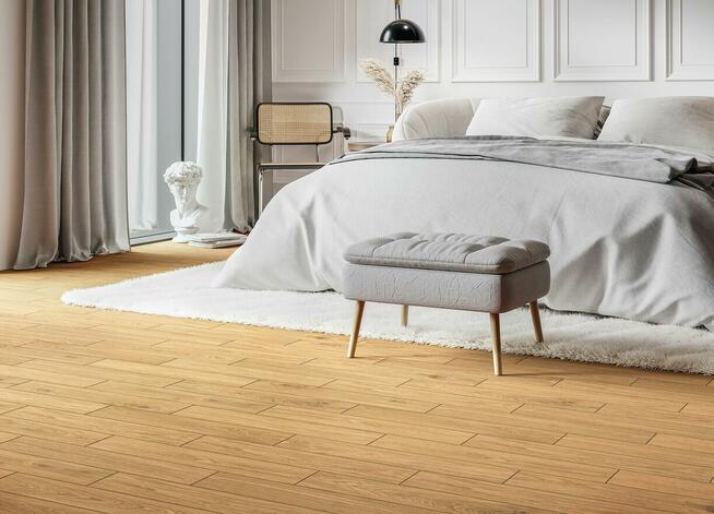 Płytki drewnopodobne jodełka 60x11 do łazienki, salonu Mossa