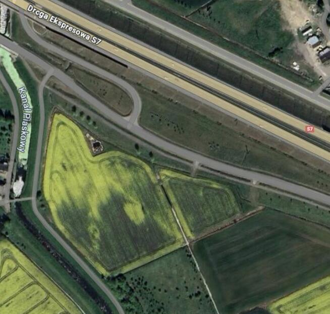 2,5 ha przy S7 – teren inwestycyjny 10 minut od Gdańska