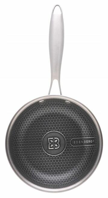 Patelnia tradycyjna Edenberg z powłoką plastra miodu