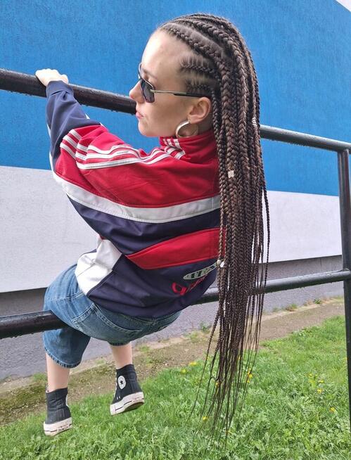 Warkoczyki - dredloki -cornrows bokserskie Gdańsk Trójmiasto