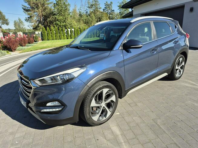 Hyundai Tucson kamera skóra navi 1.6 turbo benzyna przebieg