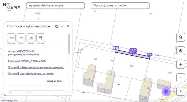 Działka budowlana 1270 m w Krzyżownikach | Rychtal