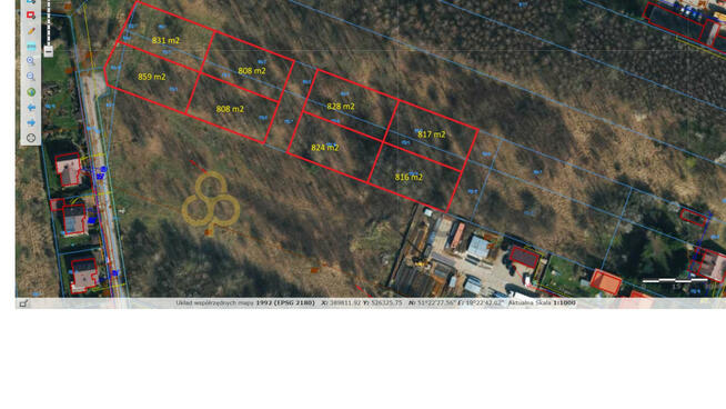 Działka budowlana Bełchatów,