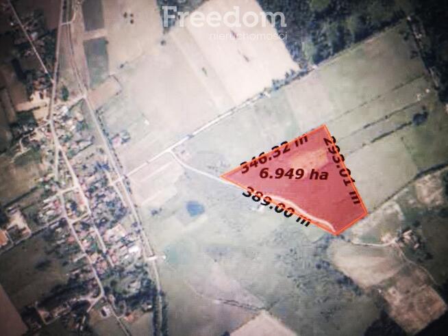 Działki Rolne zabudowane w okolicy jezior.