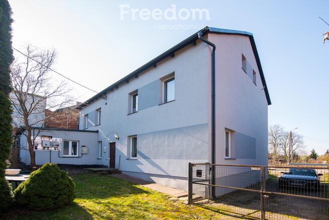 Dwa niezależne mieszkania z dużą działką