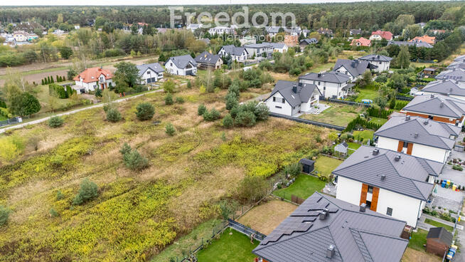 Lesznowola 1MN — działka budowlana 1000 m²