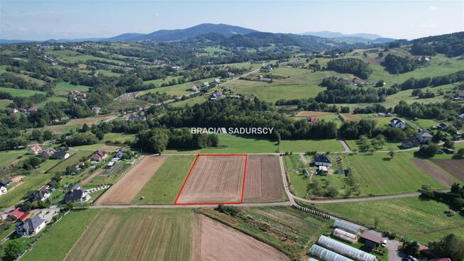 Działka budowlana Szyk gm. Jodłownik