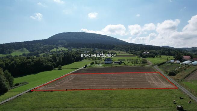 Działka budowlana Szyk gm. Jodłownik