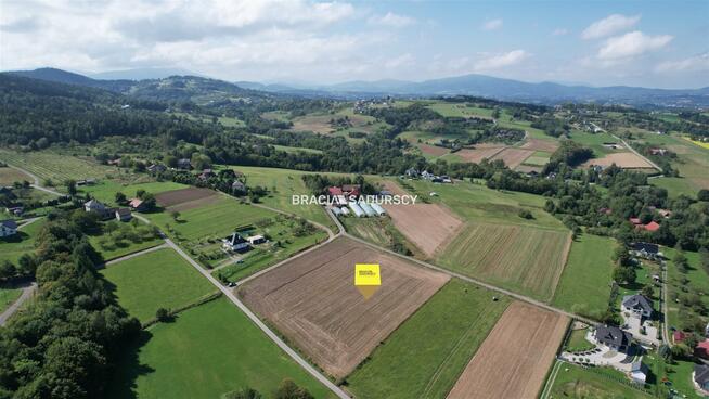 Działka budowlana Szyk gm. Jodłownik