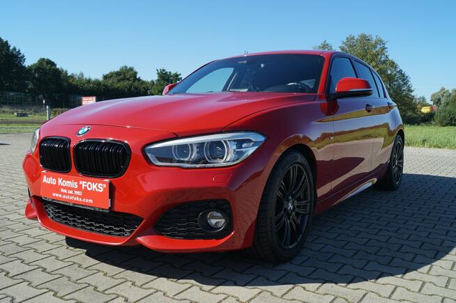BMW 118 Salon PL m-pakiet automat kamera ksenon alcantara shadow line stan bdb