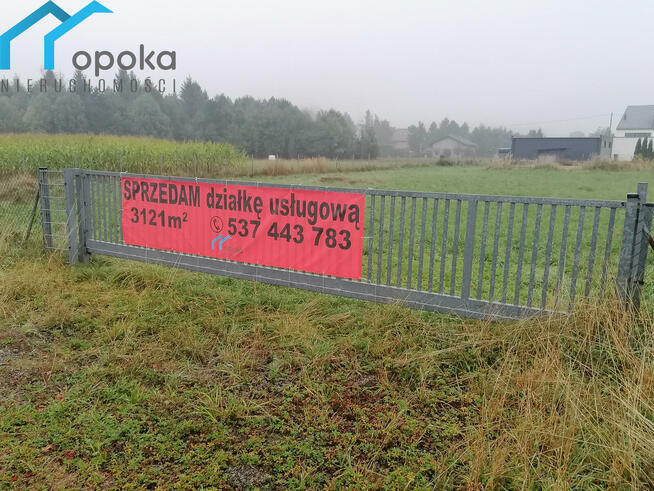 Działka usługowa Leszna Górna gm. Goleszów