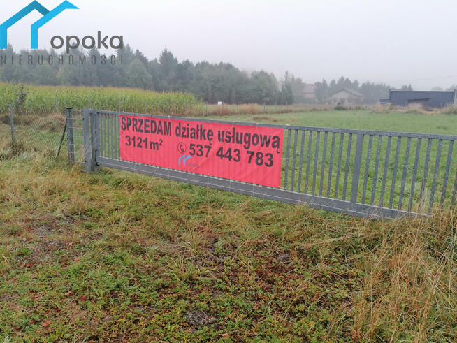 Działka usługowa Leszna Górna gm. Goleszów