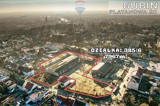 Duża działka w sercu Gubina przy granicy PL/DE!