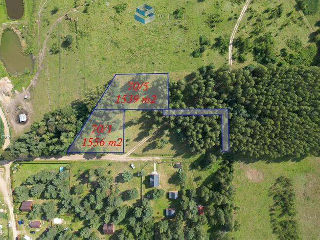 Działka budowlana Worliny gm. Łukta