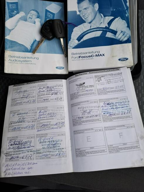 Ford C-Max 1.8 Benzyna. Zadbany. Bogate Wyposażenie. Oryginalny, Niski Przebieg.