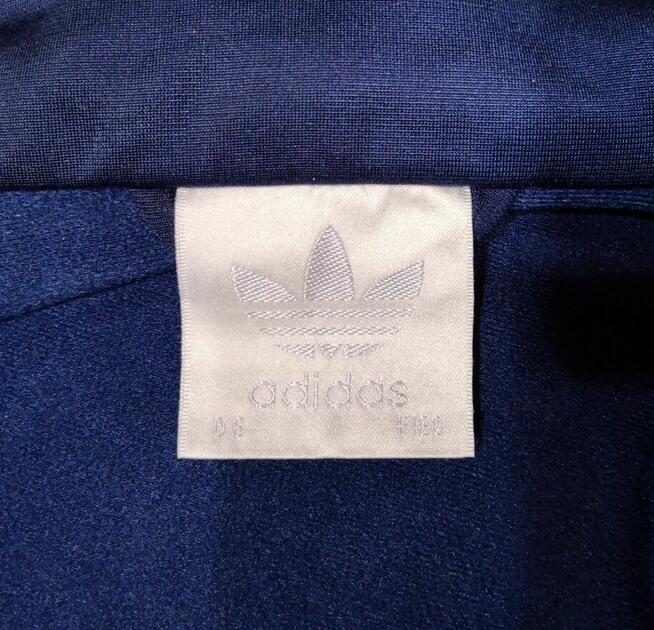 Bluza Adidas 3 Paski lata 90 real vintage, takie większe L.