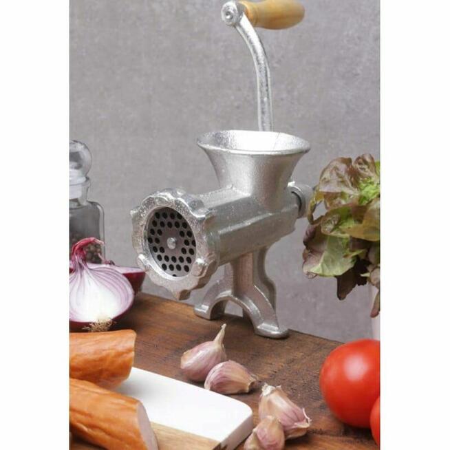 Ręczna maszynka do mielenia mięsa 10 nadziewarka żeliwna