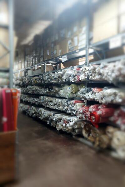 Likwidacja magazynu tkanin likwidacja obiciówki