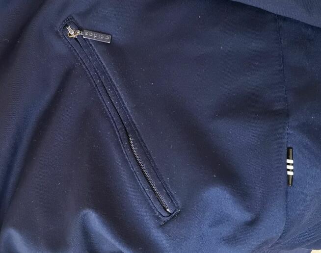 Bluza Adidas 3 Paski lata 90 real vintage, takie większe L.