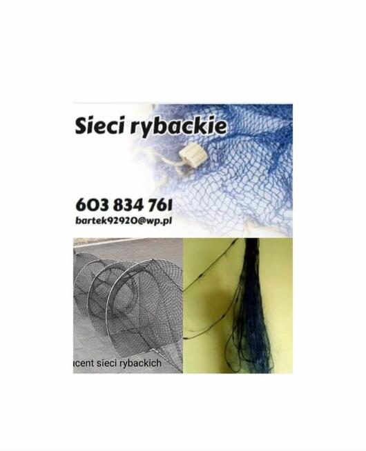 Sieci rybackie wonton drgawica włok