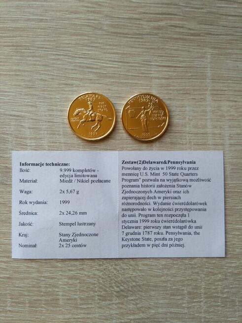 26. Słynne dwie ćwierćdolarówki USA