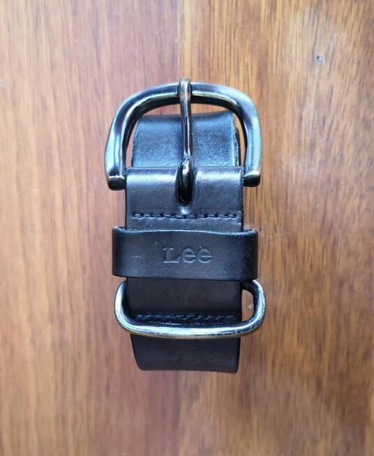 Stary skórzany pas Lee lata 90/00.