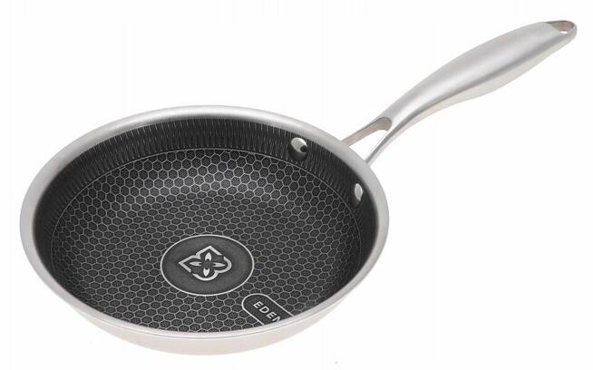 Patelnia tradycyjna Edenberg z powłoką plastra miodu