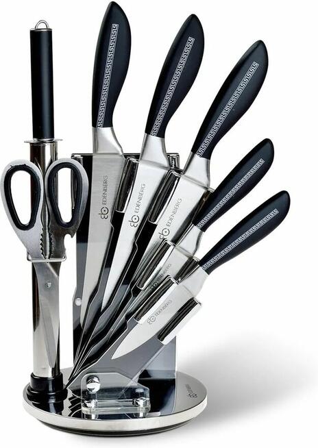 Komplet noży w bloku ZESTAW KUCHENNY DO CHLEBA SZEFA 5 szt.