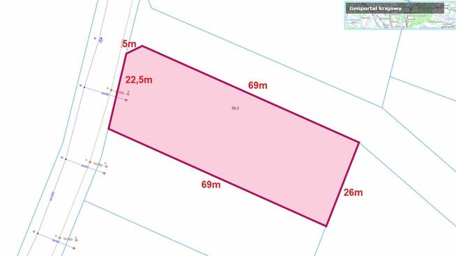Działka budowlana Golub-Dobrzyń, Zakole
