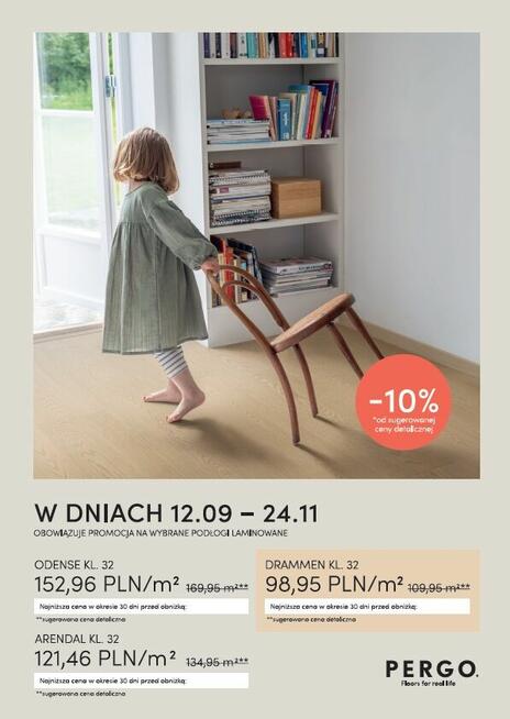 PROMOCJA na podłogi PERGO !