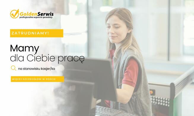 KASJER SPRZEDAWCA W MARKECIE SPOŻYWCZYM