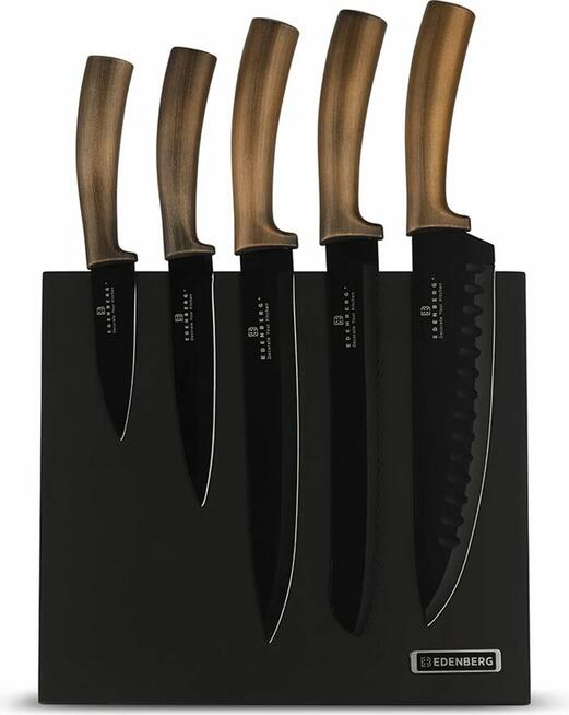 Zestaw noży z blokiem magnetycznym EDENBERG EB-964, 6-części