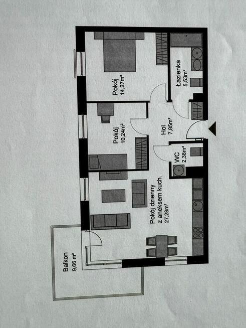 Mieszkanie 70m2, Gdańsk Ujeścisko-Łostowice, bez pośrednika