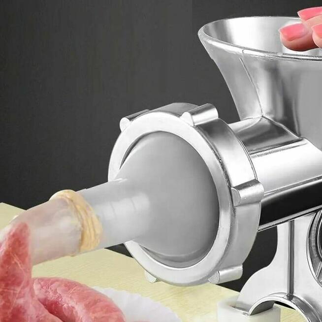 Ręczna maszynka do mielenia mięsa 10 nadziewarka żeliwna