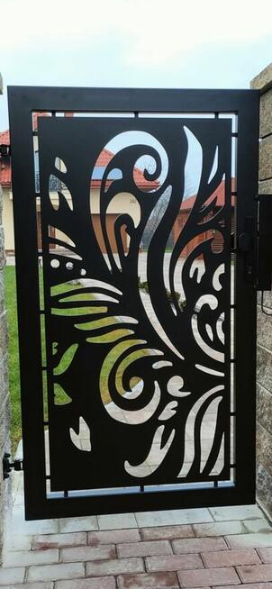 Wycinanie cnc .blach profili bramowych itp