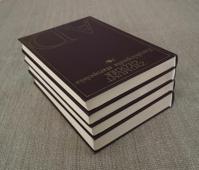 Encyklopedia staropolska Z. Gloger, 4 tomy, WP 1972.