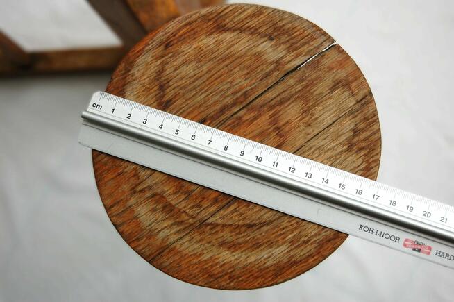 Kwietnik drewniany, stojący, art deco, dwudziestolecie