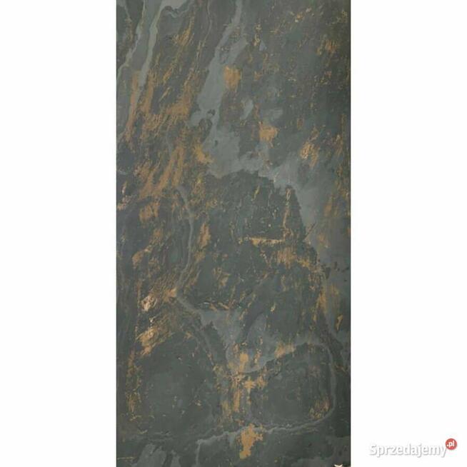Fornir Kamienny Łupek Black Gold tapeta 2MM 122x61x0,2 cm
