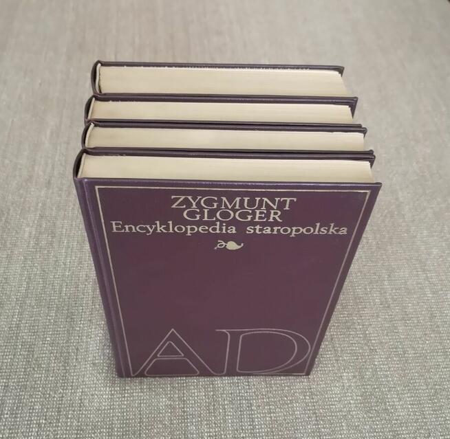 Encyklopedia staropolska Z. Gloger, 4 tomy, WP 1972.