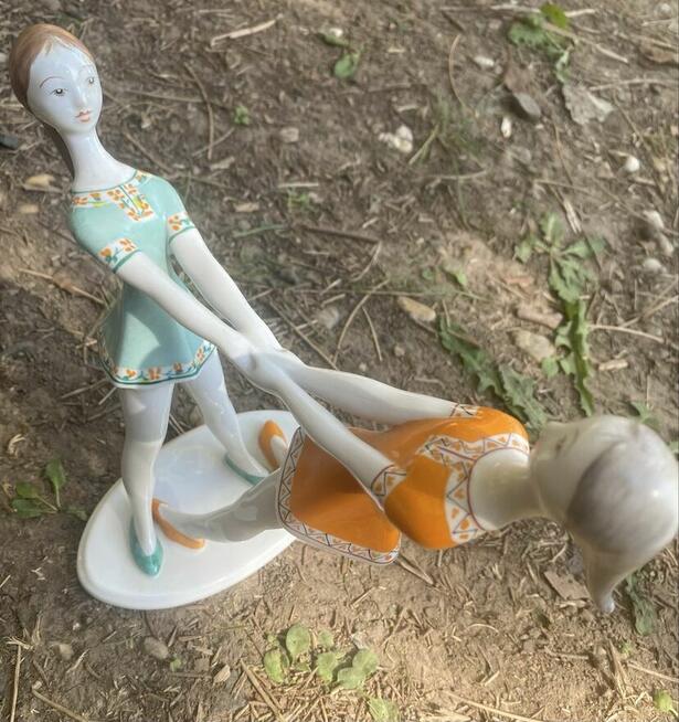 Tańczące dziewczynki Hollohaza Węgry 1960r