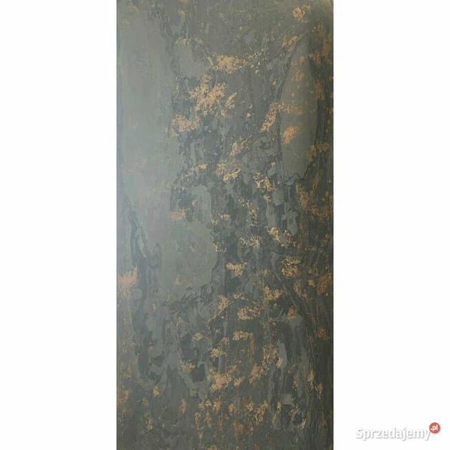 Fornir Kamienny Łupek Black Gold tapeta 2MM 305x122x0,2 cm