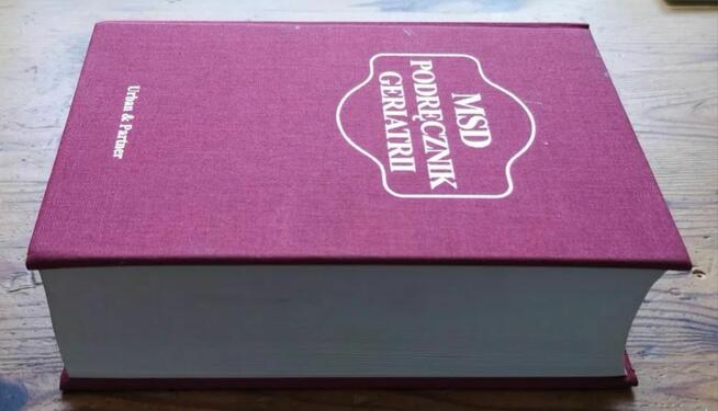 MSD Podręcznik geriatrii.