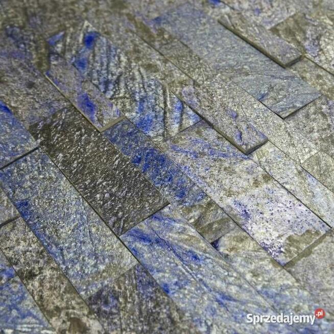 Panel ścienny Quick Stone Luxury Metal Blue 60x15x0,2-0,4cm