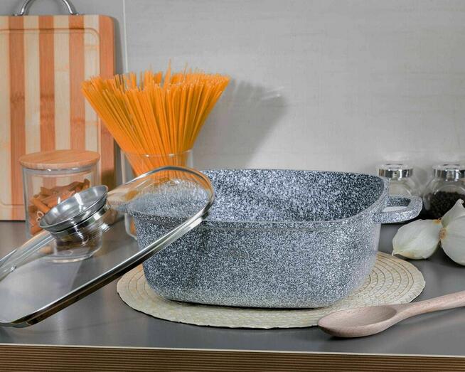 Zestaw 3 brytfann garnków 2,8 / 4,4 / 6.5L ZILNER Grey ZL-7077