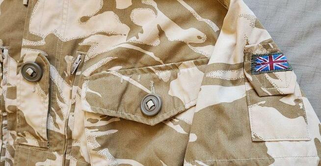 Kurtka wojskowa brytyjska na wzrost 180 cm