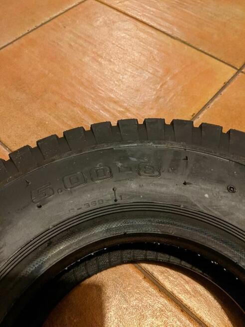 5.00-8 10 PR 1700kg Nowa opona przyczepa wózek domek holend