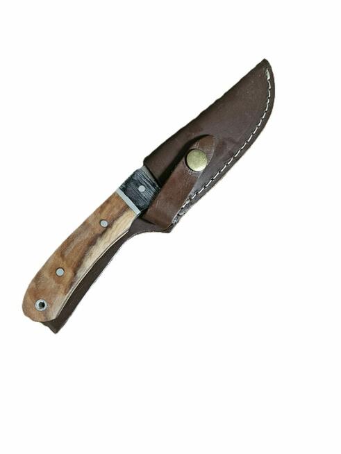 Nóż myśliwski z kaburą do cięcia na polowanie na ryby