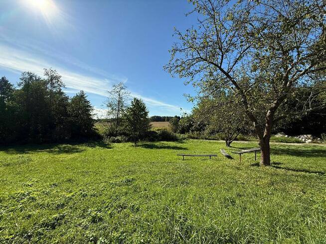 Działka z możliwością zabudowy blisko j. Białe