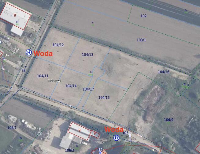 Działki budowlane 20 minut od Gdańska Dojazd S7 od 1222 m2