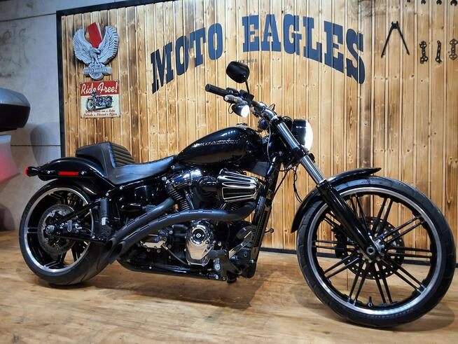 Harley-Davidson Softail Softail FXBR BREAKOUT siedzenie Saddlemen Stożek,nieuszkodzony,głośny